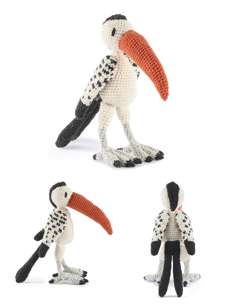 toft ed's animal suck the pelican amigurumi crochet